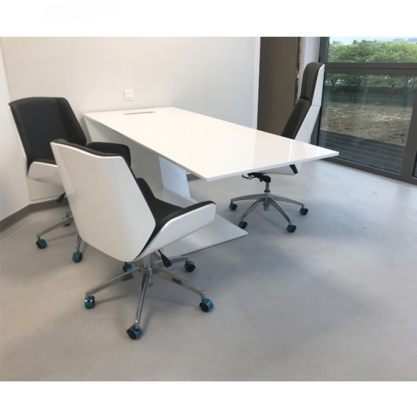 Z shape office furniture desk meeting table price