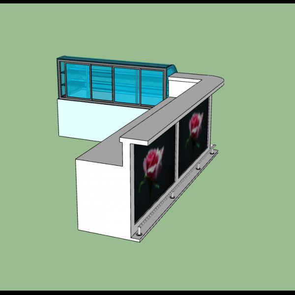 Manufacturer for Coffee Counter Bar Stainless Steel