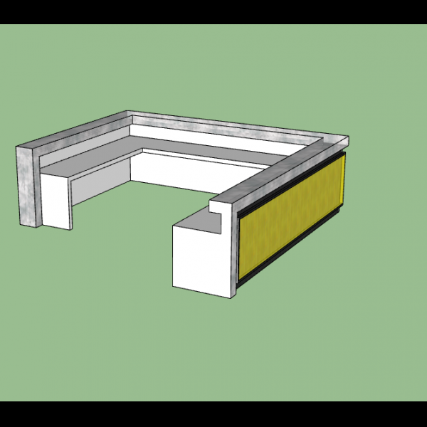 Illumination Light Bar Furniture Commercial Bar Counter Table