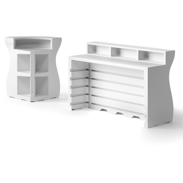 Contemporary marble stone kitchen bar stools counter