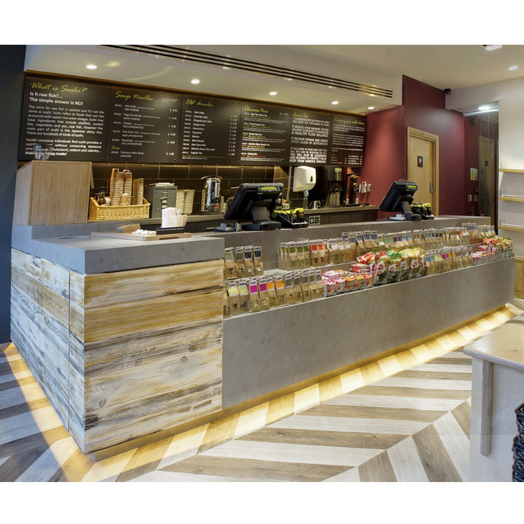 Natural stone dining bar stools and table for hotel