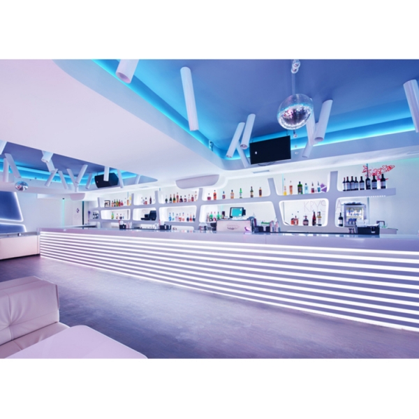  Commercial Lounge Set Furniture Bar Club High-tech Style Cafe Bar Counters With Led