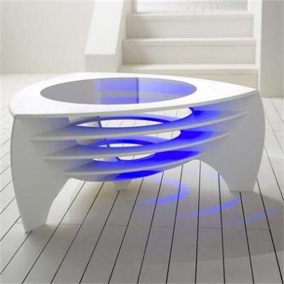 North American Style Corian Material Coffee Table Set