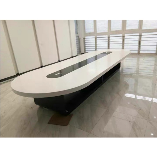 Large Modern Round Table for Conference Office Room