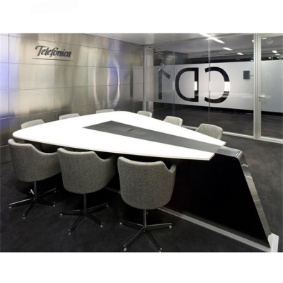 China Factory Triangle Meeting Table Conference Offic...