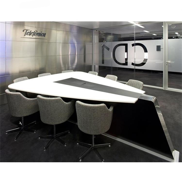 China Factory Triangle Meeting Table Conference Office Room Desk