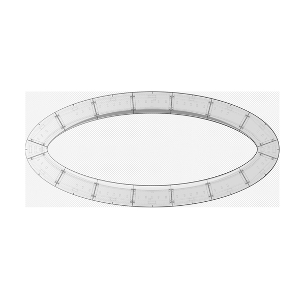 Large Size Staff Negotiation Meeting Table White Round Conference Tables