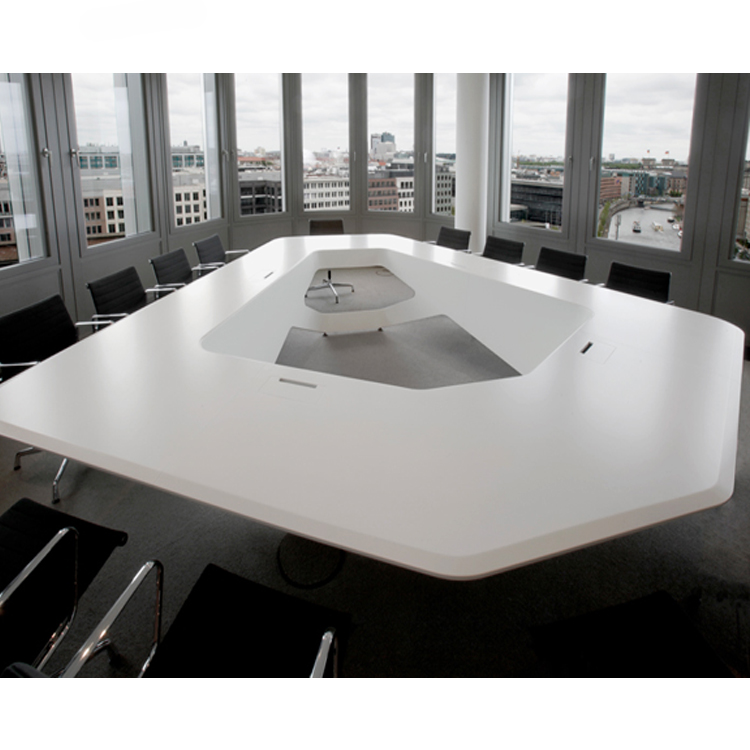 Meeting Room Table Electric Intelligent Media Office Conference Table