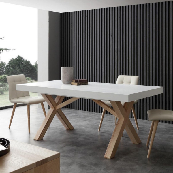 Unique Design Acrylic Solid Surface Stone Dining Table