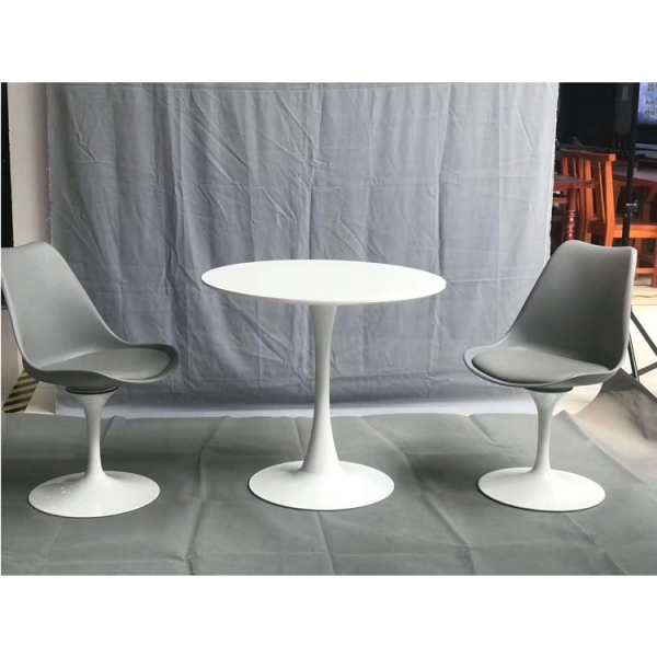 Five Star Hotel Used Artificial Stone Dining Table Sets 6 Chairs