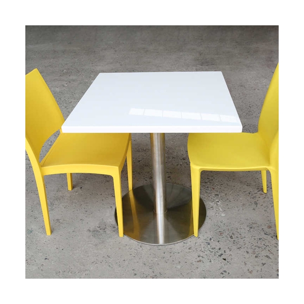 Wholesale Artificial Marble Stone Farmhouse Dining Table for Hotel