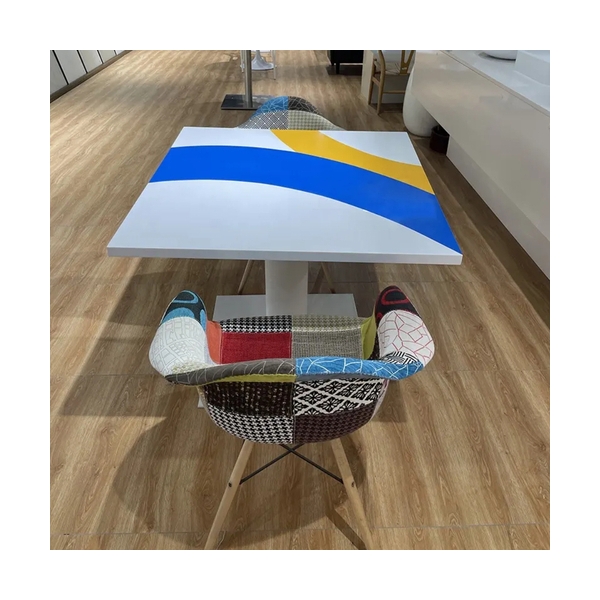 Large Size Square Shape Home Adjustable Dining Table in China