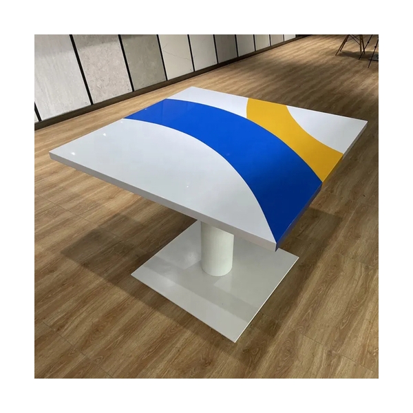 Large Size Square Shape Home Adjustable Dining Table in China