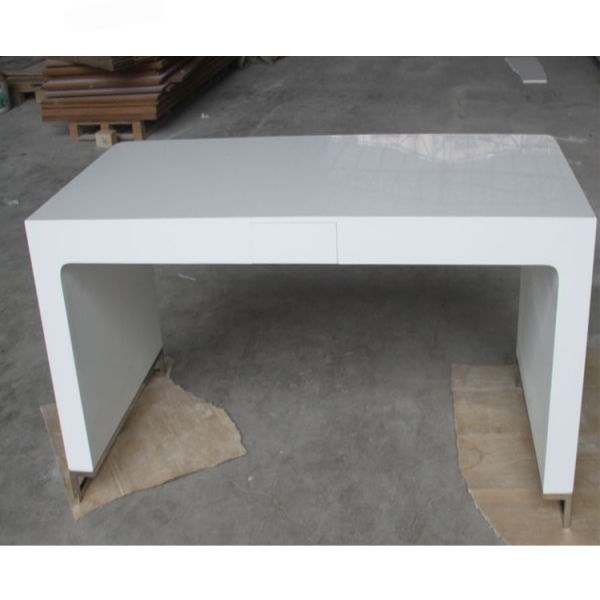 Modern Executive White Color Office Table Desk