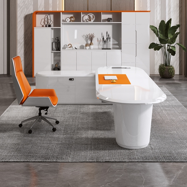 Ceo Luxury Modern Design Executive Office Desk White Office Tables