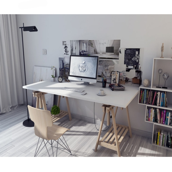 Cheap Price Home White Office Desk Modern