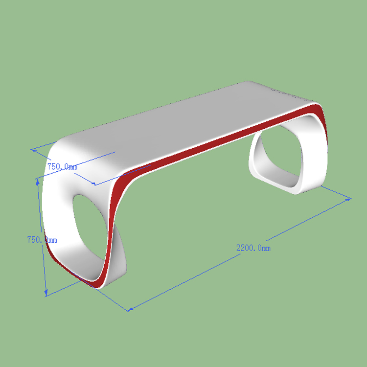 One person color optional white office table executive-Shenzhen Onebest