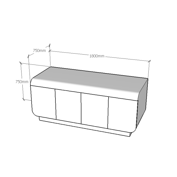 Office table with cabinet l type office desk