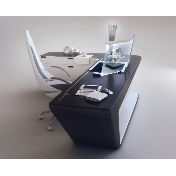 L shape furniture executive office table ceo desk