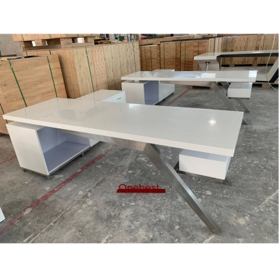 Office Desk Furniture With Storage Cabinet Ceo Director Table