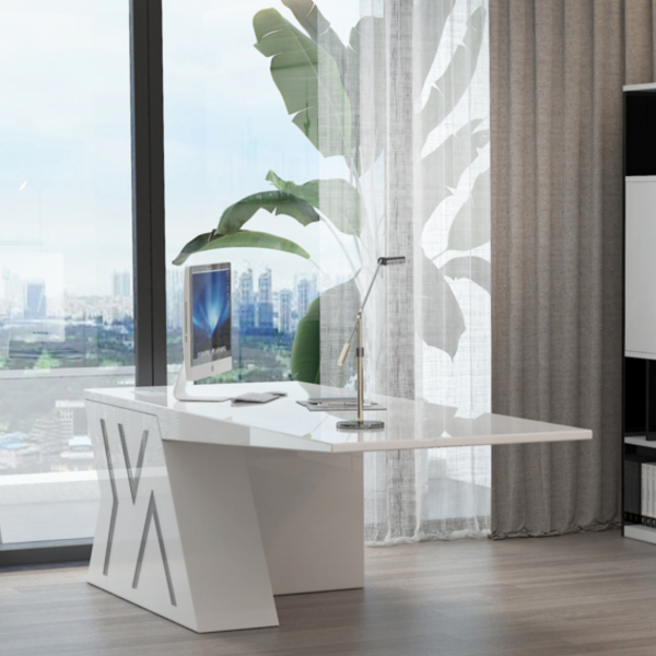 Led Office Desk Table Home Executive Office Furniture