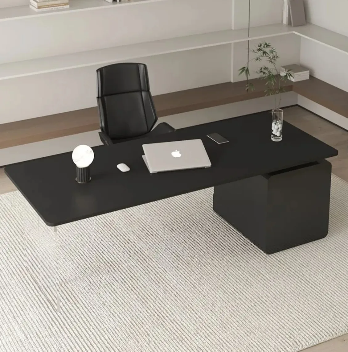 Office Computer Desk Unique Black House Standing Table