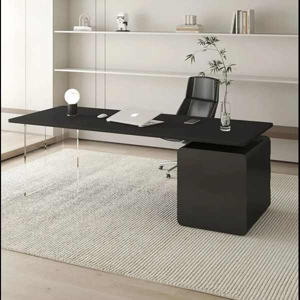 Office Computer Desk Unique Black House Standing Table