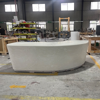 Hongkong Corian Solid Surface President Office Desk CEO Tables