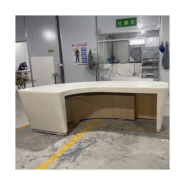 Hongkong Corian Solid Surface President Office Desk CEO Tables