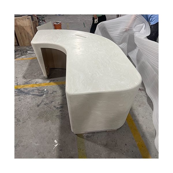 Hongkong Corian Solid Surface President Office Desk CEO Tables