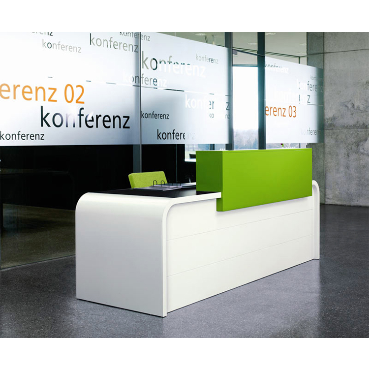 High Quality Standard Size Front Salon Reception Desk