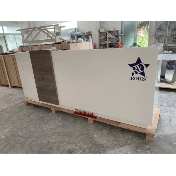 Fashion Style Custom Design Marble Reception Desk