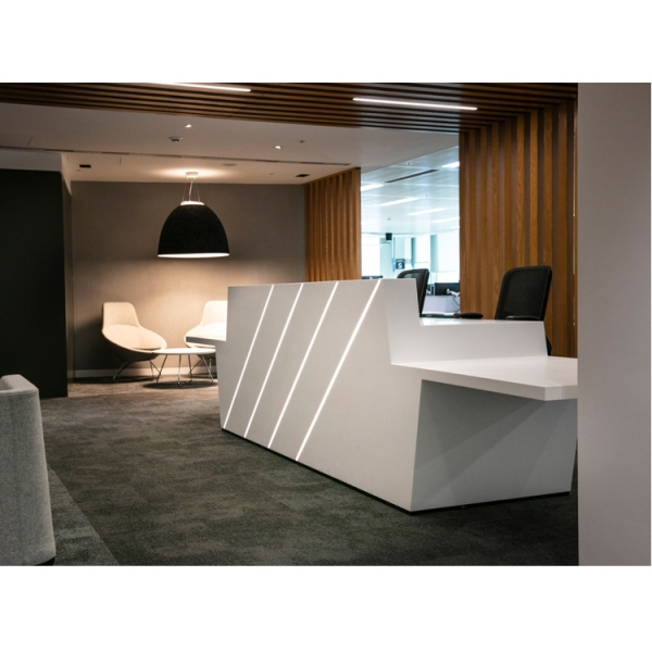 Beauty Faces Salon Shop Reception Counter Radiant Service Table