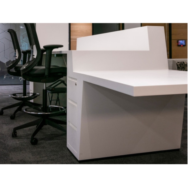 Beauty Faces Salon Shop Reception Counter Radiant Service Table