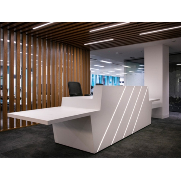 Beauty Faces Salon Shop Reception Counter Radiant Service Table