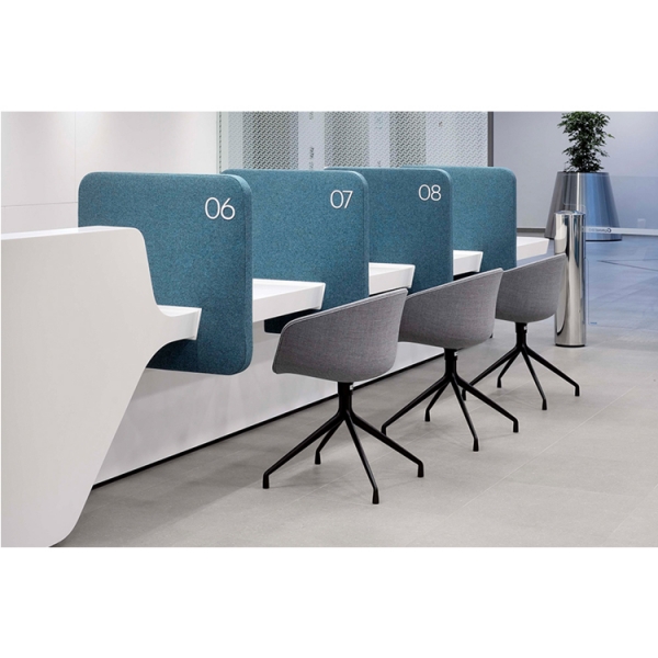 Long Size Nurse Station Reception Desk Furniture