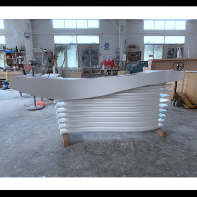 Special Design Office Furniture Customized Front Reception Desk