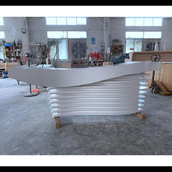 Special Design Office Furniture Customized Front Reception Desk