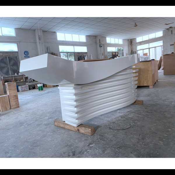 Special Design Office Furniture Customized Front Reception Desk