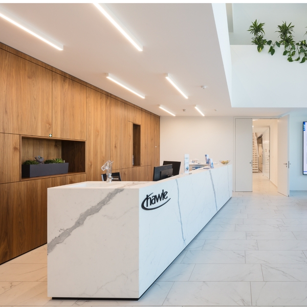 Reception Counter Design for Library High End Marble Front Desk