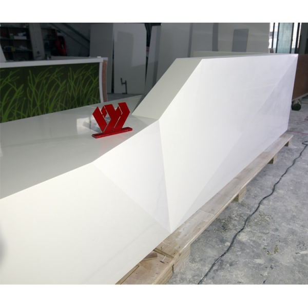 Shopping Mall Restaurant Spa Reception Desk U Shape Checkout Counter