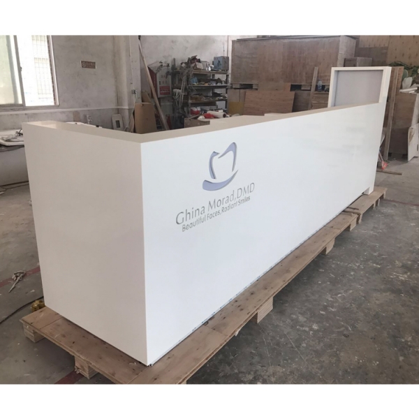 Office Buidling LED Restaurant Desk Reception Counter