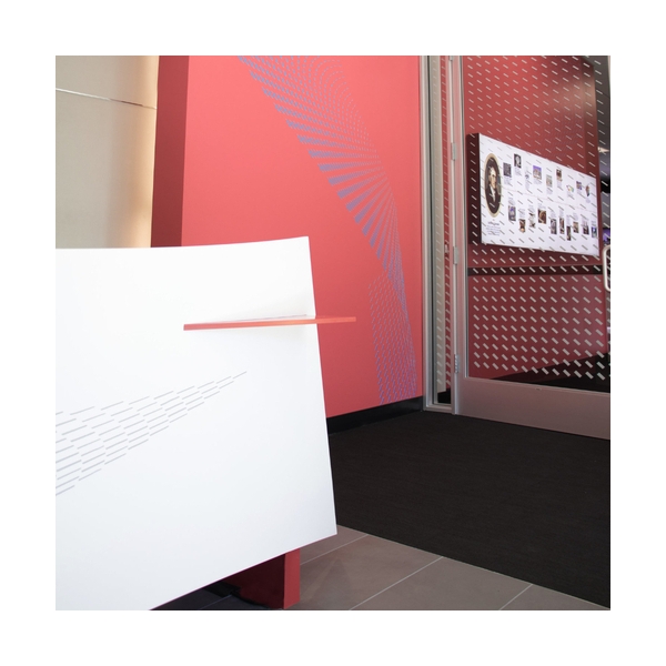 DuPont Corian Solid Surface Office Front Reception Desk Chair