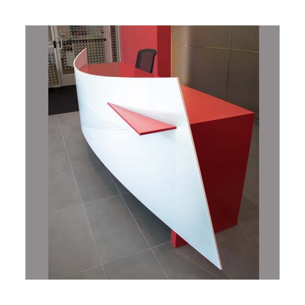DuPont Corian Solid Surface Office Front Reception Desk Chair