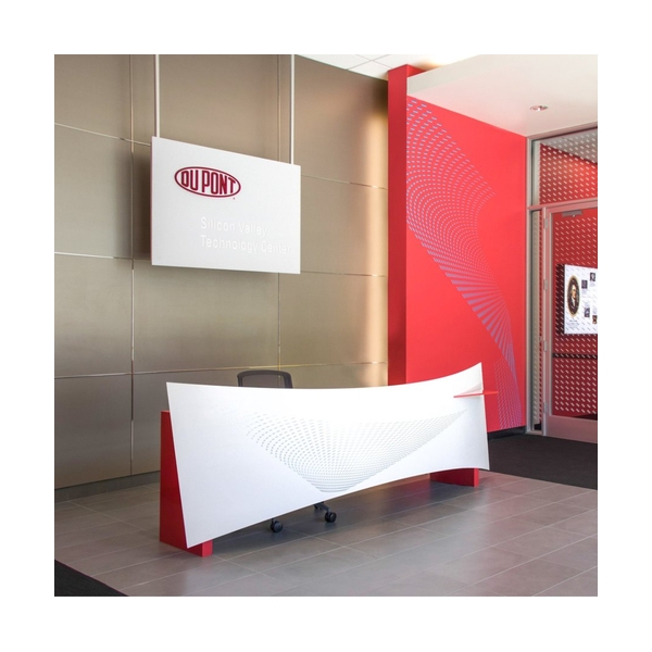 DuPont Corian Solid Surface Office Front Reception Desk Chair