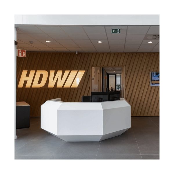 Healthcare Hospitality Corian Reception Desk Size Modern Information Counter