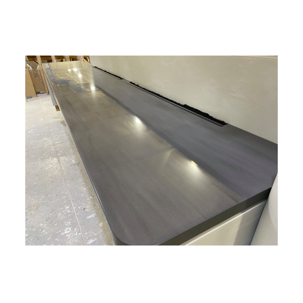 Premium Super Design Front Desk Nail Salon Solid Surface Reception Desk 