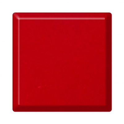 Red acrylic solid surface vanity...