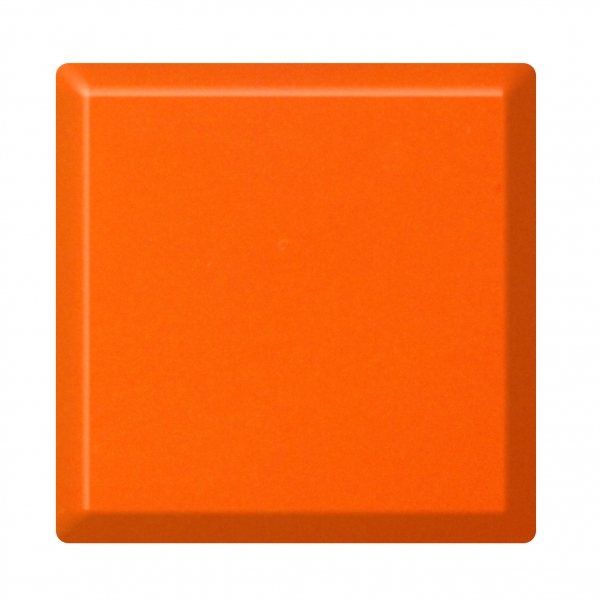 Orange acrylic solid surface sheet