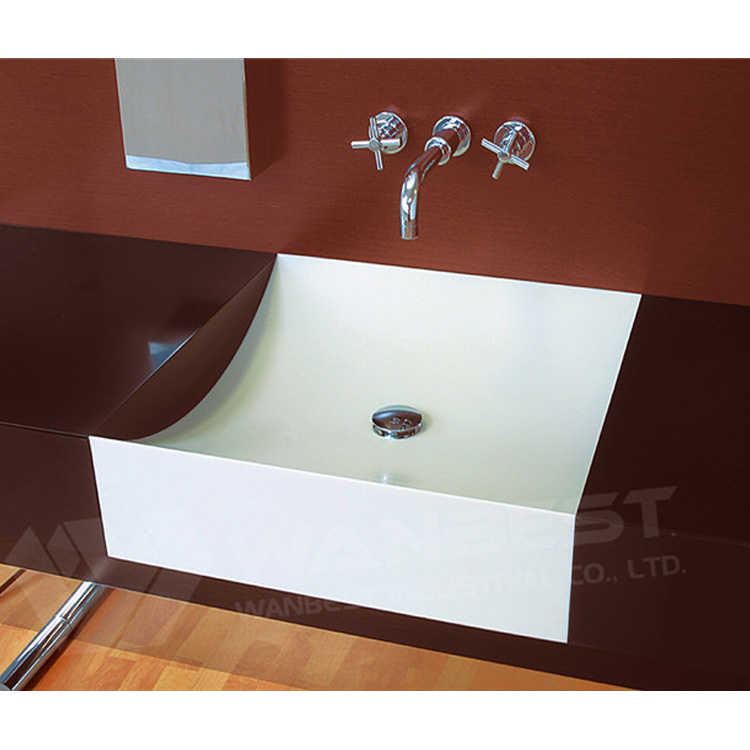 Specialty Design Restaurant Use Rectangular Wash Basin